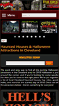 Mobile Screenshot of clevelandhauntedhouses.com